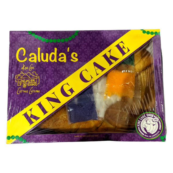 Traditional King Cakes - Case of 10 (Icing on the Side)