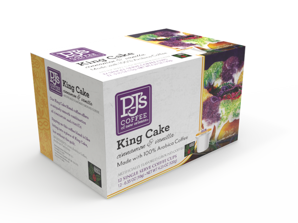 King Cake Single Serve Box
