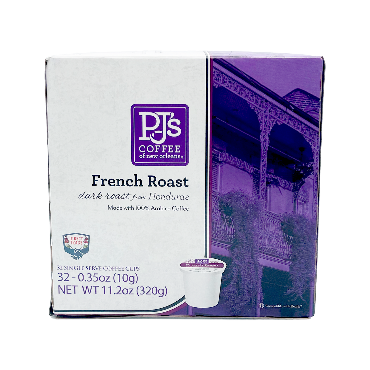 PJ's French Roast Single Serve Cups (32 Count) – PJ's Coffee