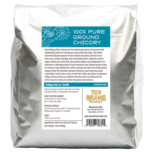 5 lb. Ground 100% Pure Chicory