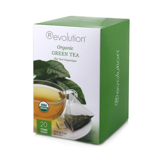 Revolution Organic Green Tea 20 Count