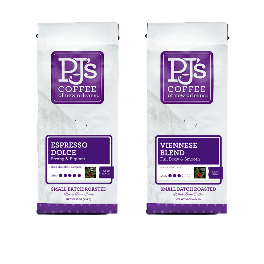 Pj's coffee discount logo