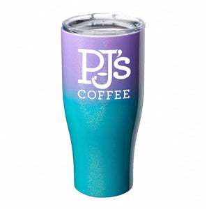 27oz Double Wall Stainless Steel Tumbler (Ombre Glitter)