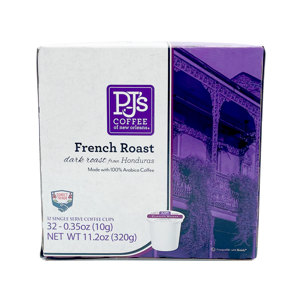 PJ's French Roast Single Serve Cups (32 Count)