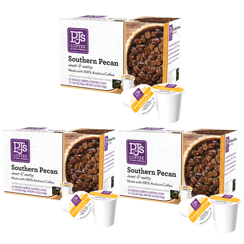 PJ's Southern Pecan Single Serve Cups 12ct (Pack of 3)