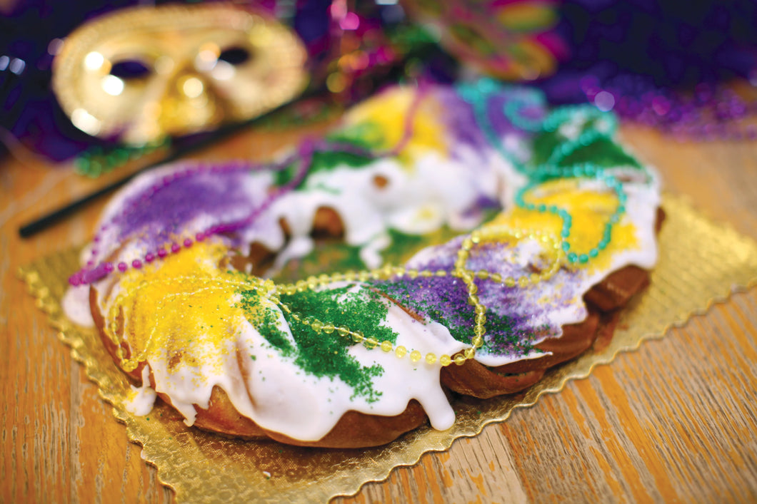 Cream Cheese King Cakes - Case of 10  (Icing on the Side)